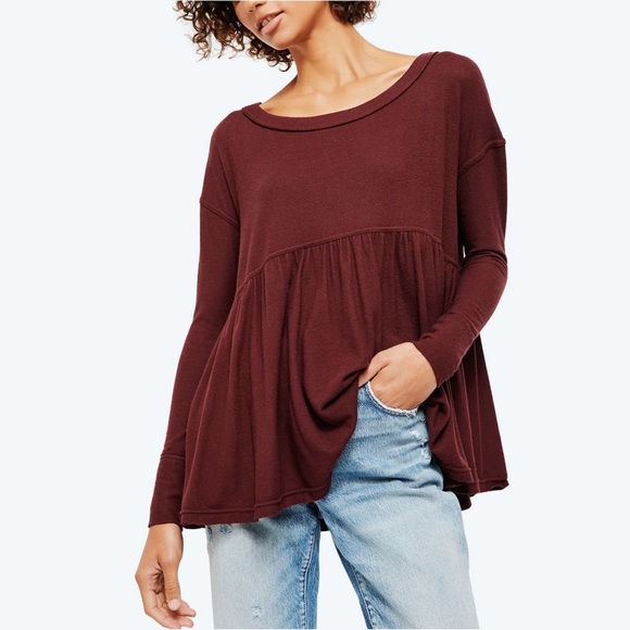 Free People Tops - NWT Free People Forever Your Girl Tunic